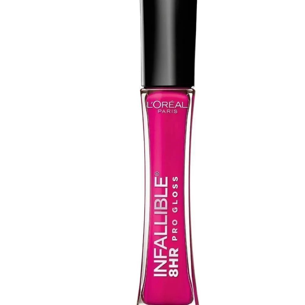 L'Oreal Paris infallible lip gloss pink topaz